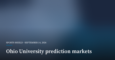 Ohio University Researcher Says Prediction Markets Could Widen Gambling Harm