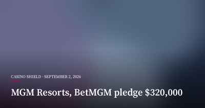 MGM Resorts and BetMGM Pledge $320,000 for Responsible Gaming Month
