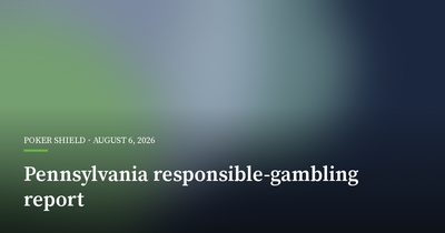 Pennsylvania Report Urges Tougher Online Gambling Safeguards