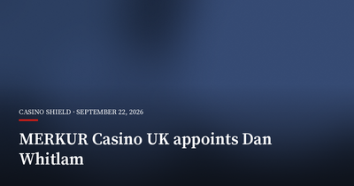 MERKUR Casino UK Appoints Dan Whitlam as Head of Compliance