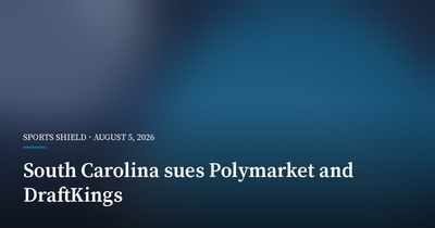 South Carolina Lawyer Sues Polymarket and DraftKings Predictions Over Sports-Betting Ban