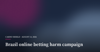 Brazil Launches Online Betting Harm Campaign