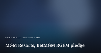 MGM Resorts and BetMGM Pledge $320,000 for Responsible Gaming Month