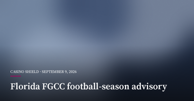 Florida Regulator Warns Bettors Off Unauthorized Sportsbooks