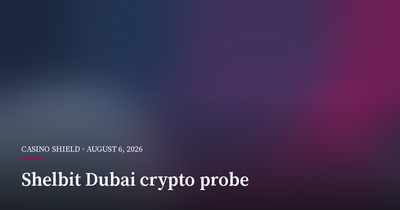 Reuters Ties Dubai Crypto Exchange Shelbit to Iran Gambling Network