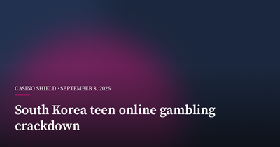 South Korea Says 1,777 Teenagers Came Forward in Online Gambling Crackdown