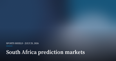 SABA Urges South Africa to Rein in Prediction Markets