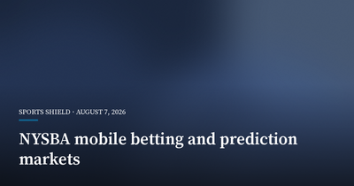 NYSBA to Host Free Webinar on Mobile Betting and Prediction Markets