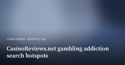Search Hotspots for Gambling Addiction Are Mostly Outside Regulated Online-Casino States