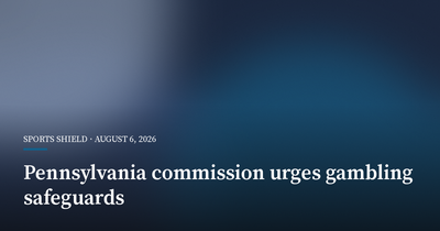 Pennsylvania Commission Urges Tougher Player-Data and Self-Exclusion Rules