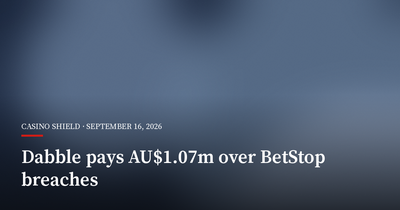 Dabble Pays AU$1.07 Million Over BetStop Self-Exclusion Breaches